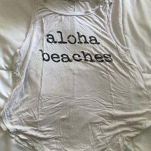 Graphic tank top